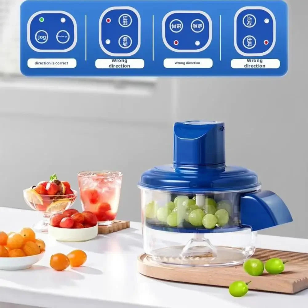 New Automatic Quick Small Fruit Electric Peeler Portable Wireless Home Fruit Cake Machine Kitchen Tool Home Accessories